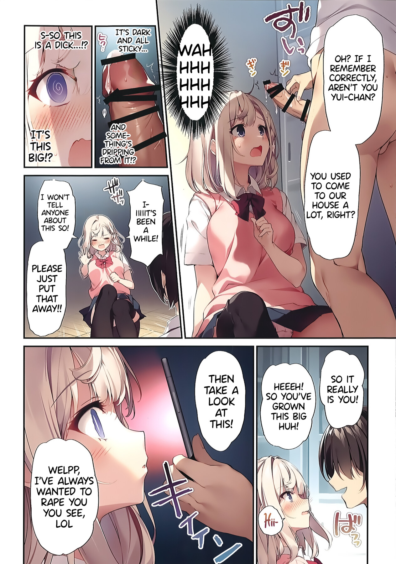 Hentai Manga Comic-A Book about using Hypno to Fuck my Little Sister and her Pure JC Friend with Hypno Resistance EX-Read-7